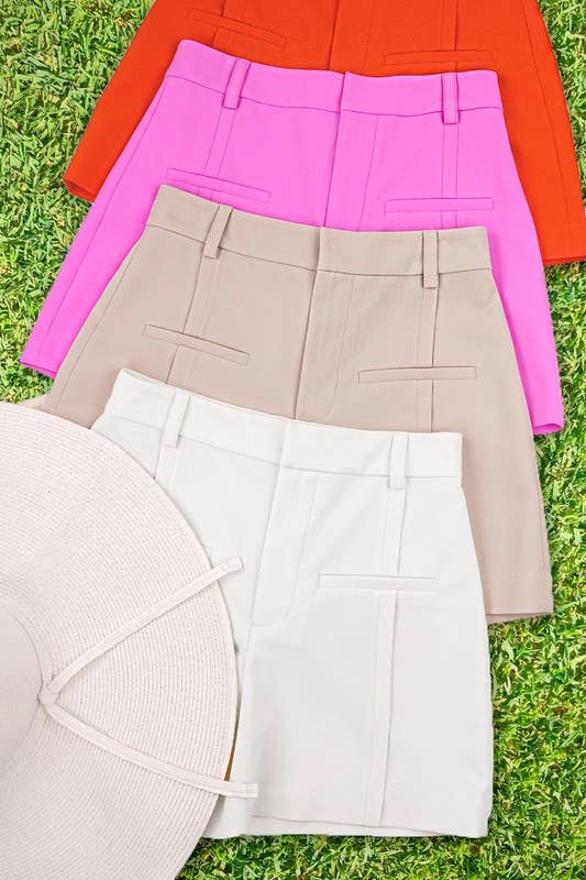 Alysa High-Waisted Shorts Over Thirty Boutique