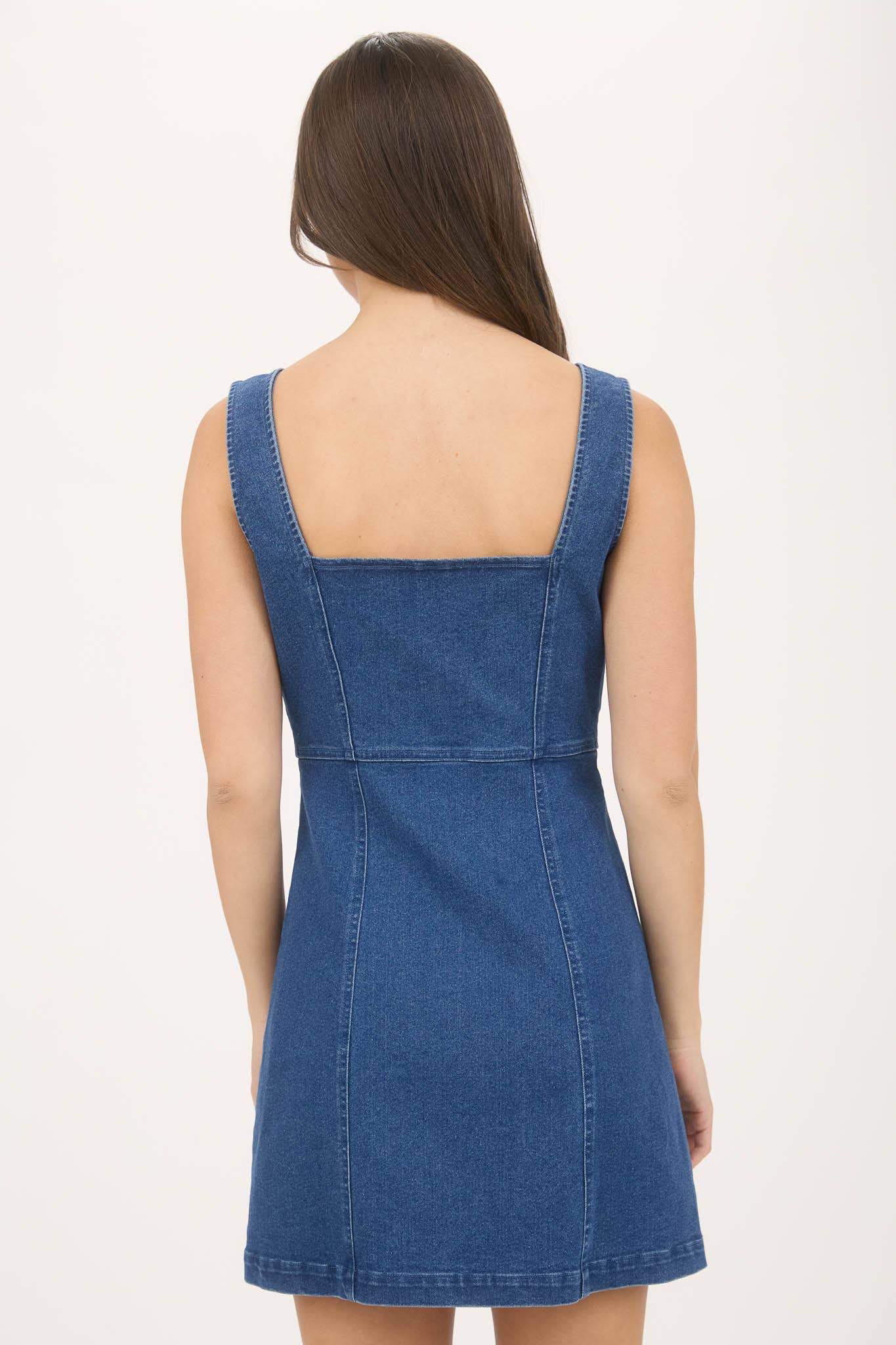 DENIM MINI DRESS