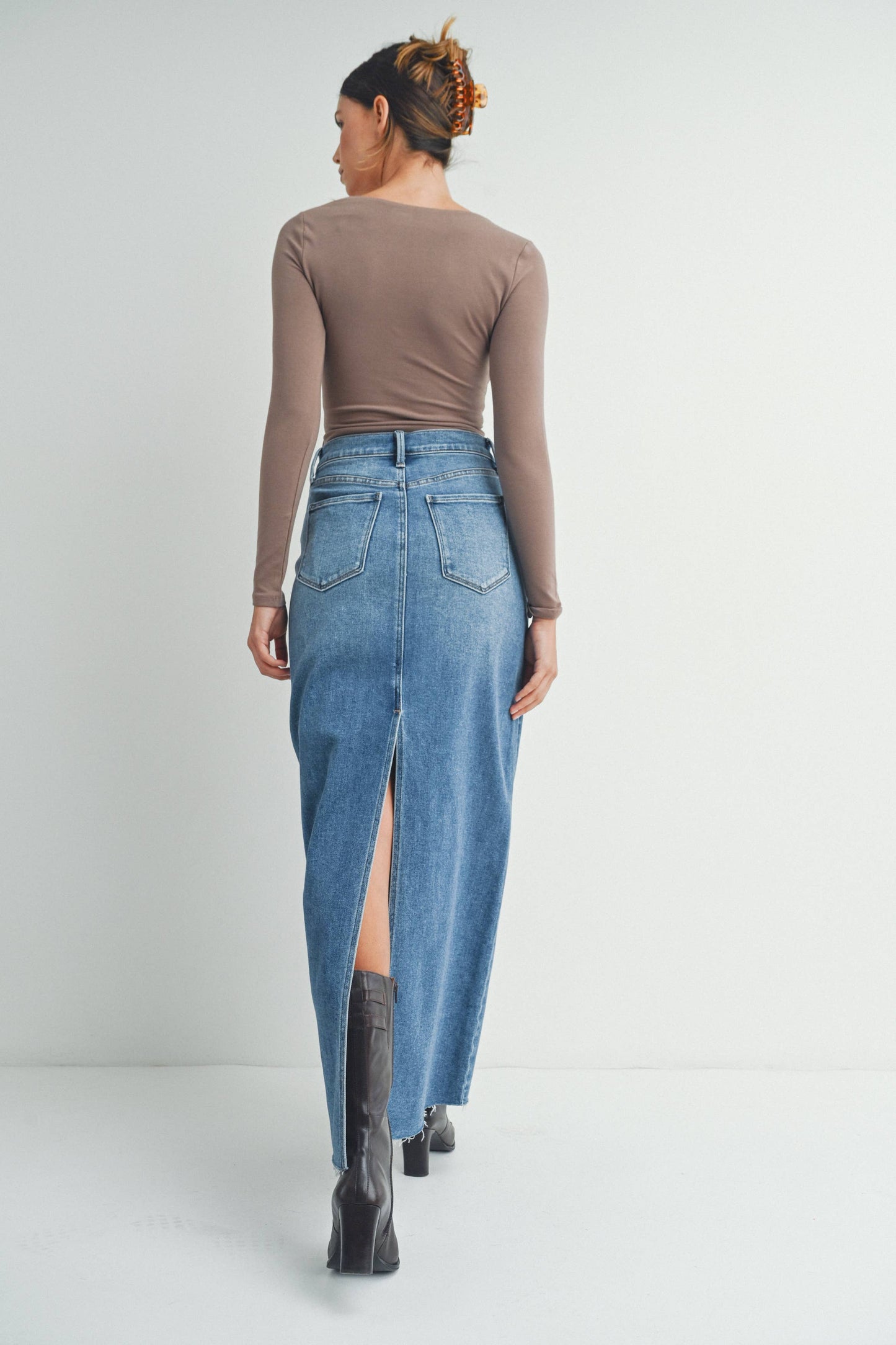 Maxi Denim Skirt JBD