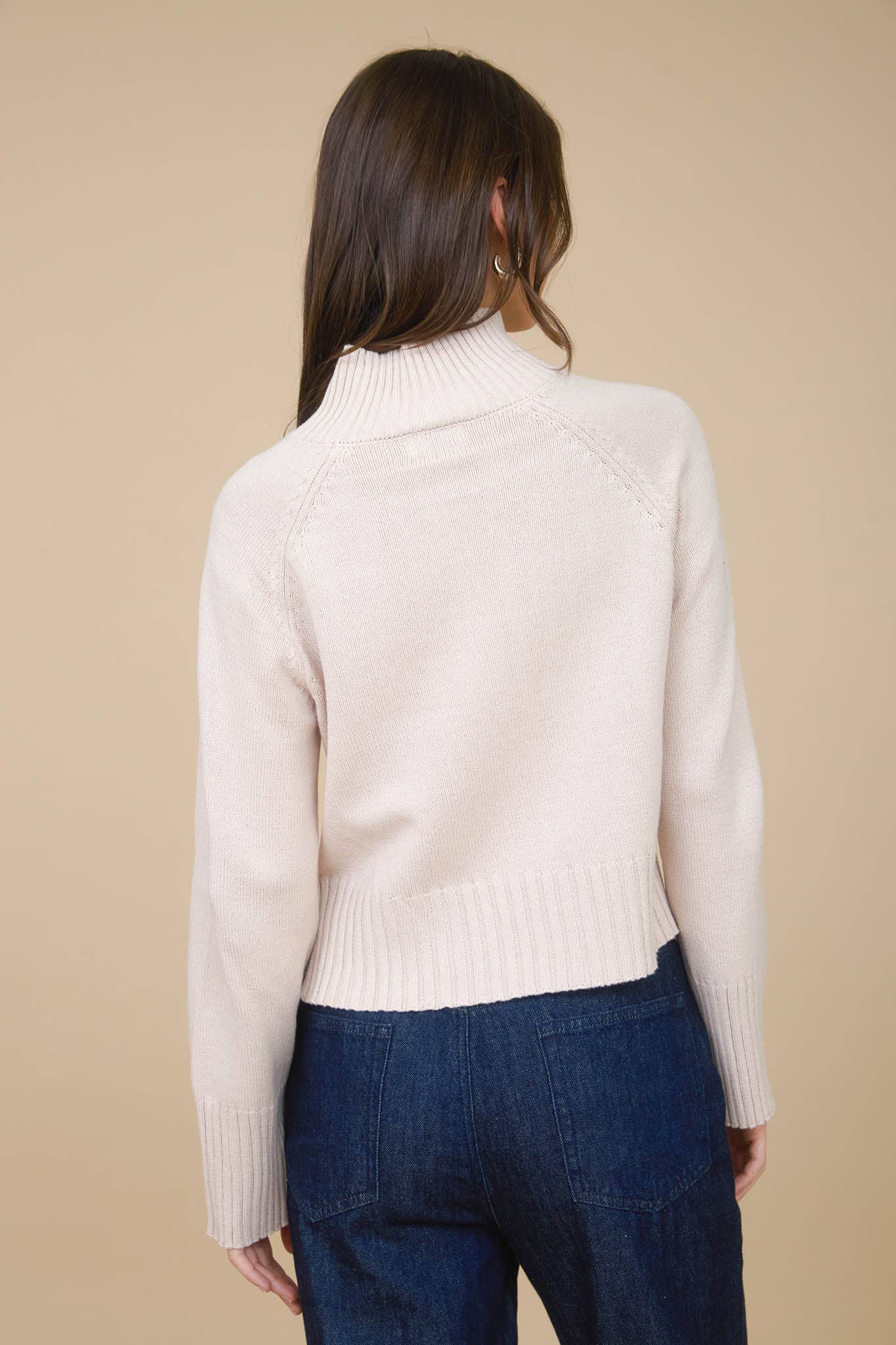 Allie mock neck sweater