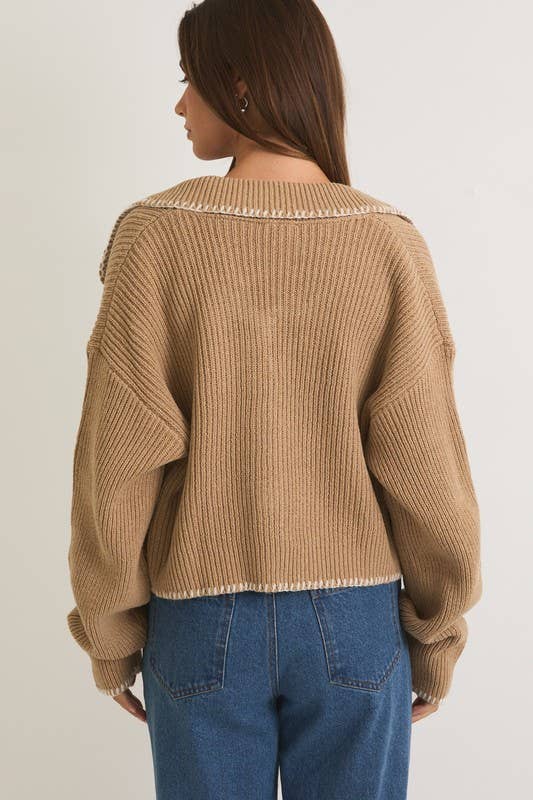 Liliana Stitched Sweater Tank