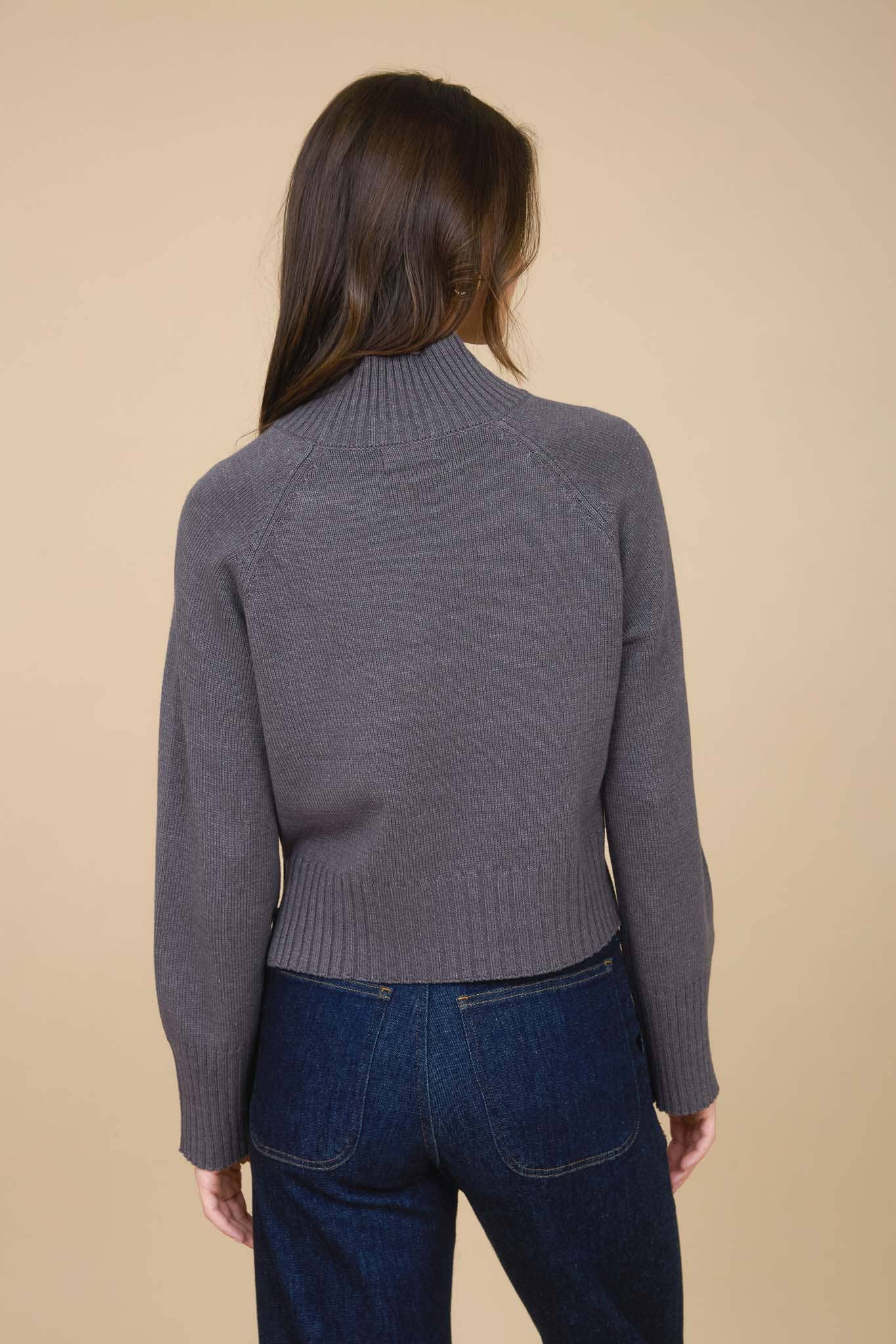 Allie mock neck sweater
