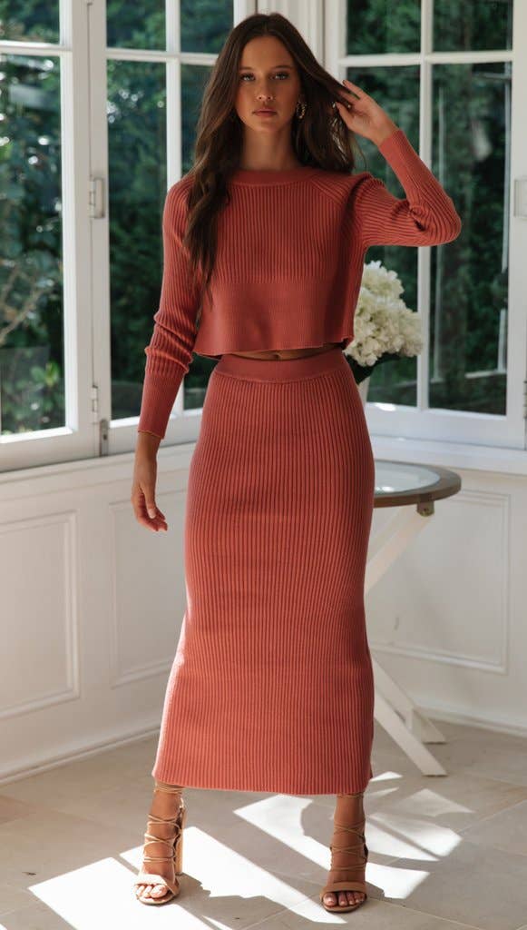 Alexis knitted Sweater Set