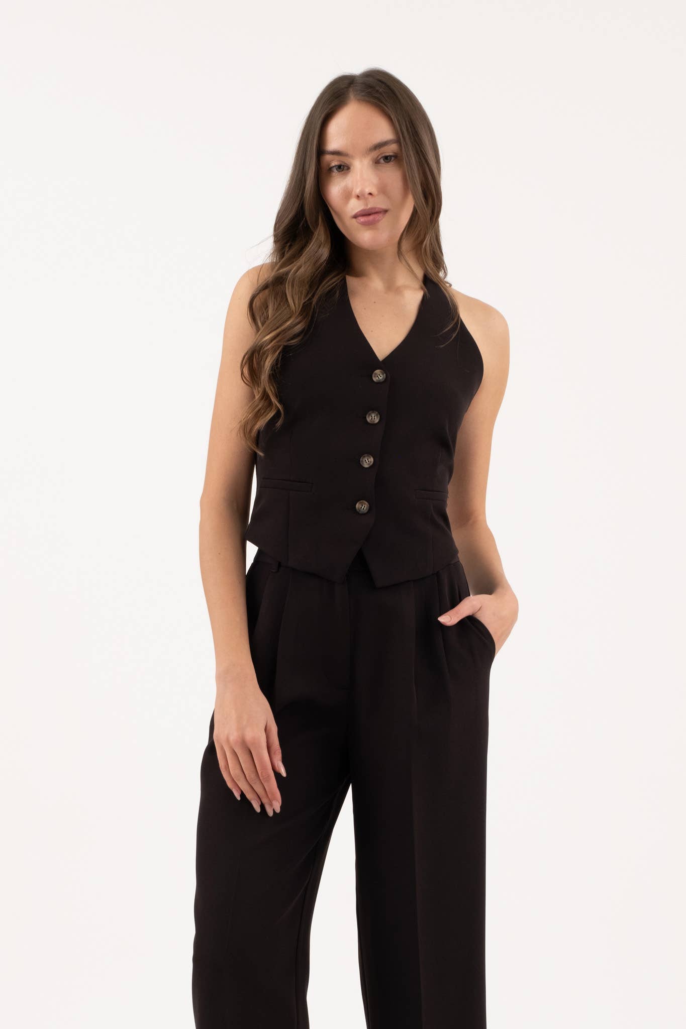 Lizzy Halter Top The Workshop Studio