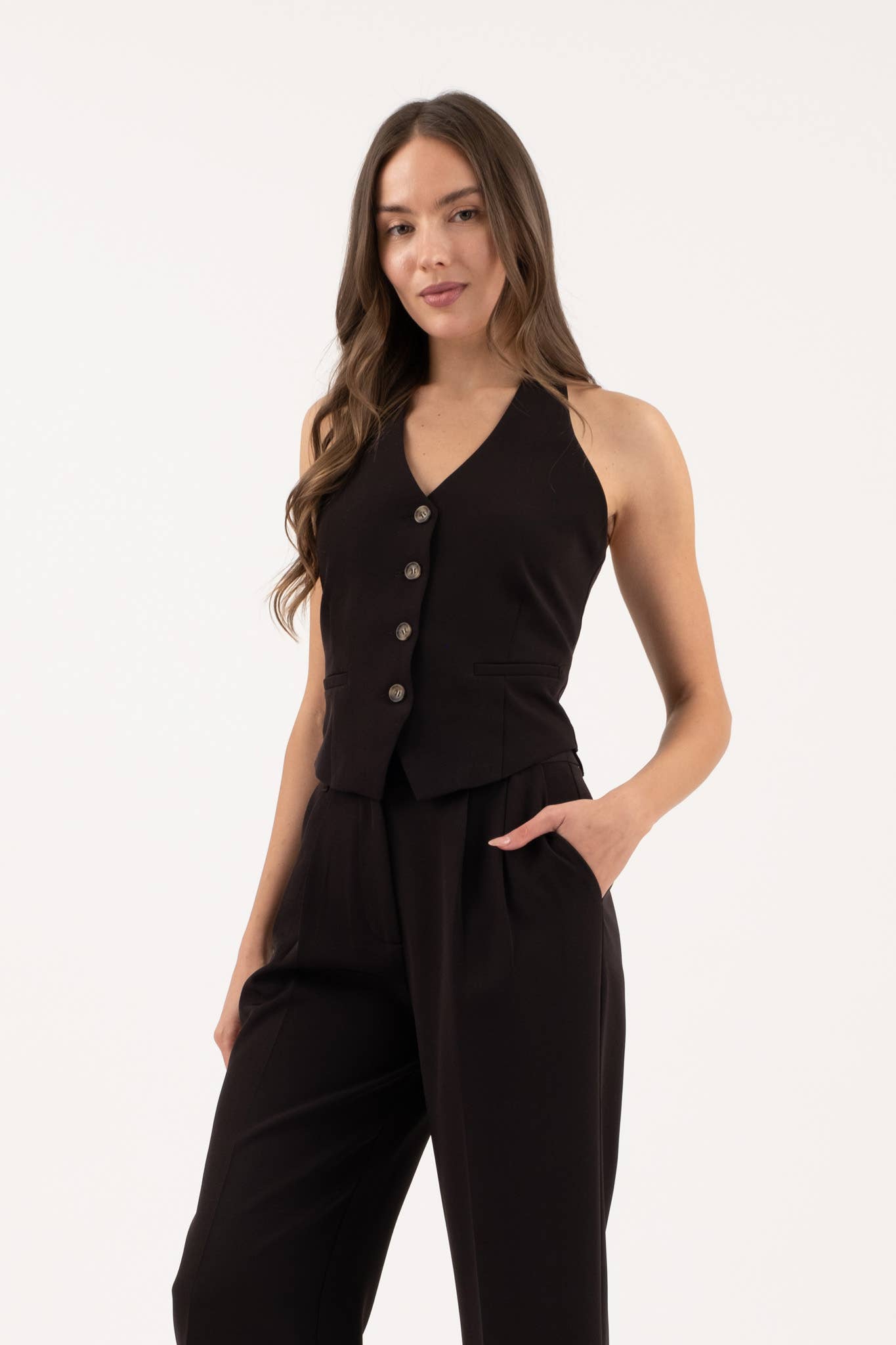Lizzy Halter Top The Workshop Studio