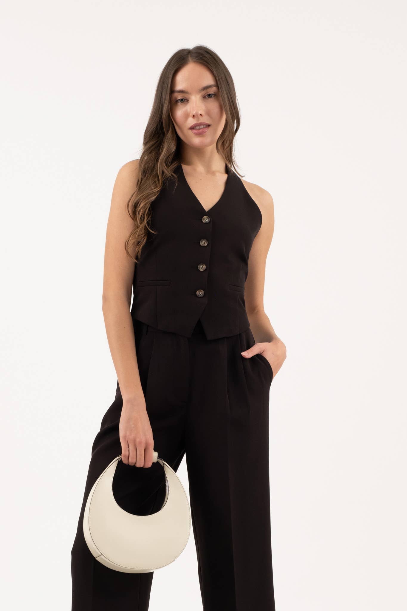 Lizzy Halter Top The Workshop Studio