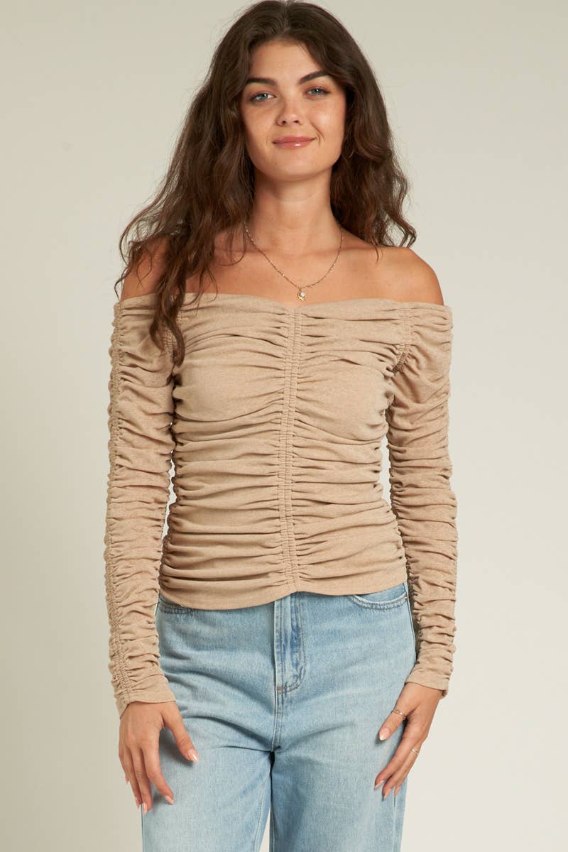 Mafer Off Shoulder Top Over Thirty Boutique